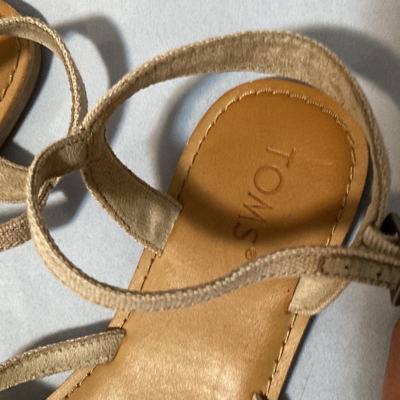 Toms Lexi Sandal Brown 8 - Picture 3 of 4